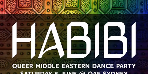 HABIBI Sydney \ud83c\udff3\ufe0f\u200d\ud83c\udf08 Queer Middle Eastern Dance Party