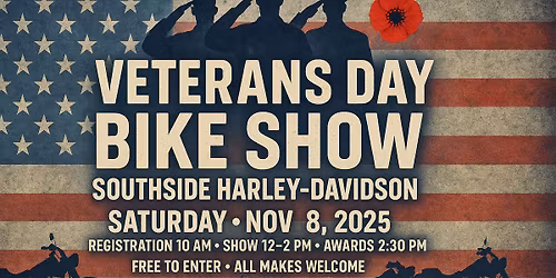 Veterans Day Bike Show