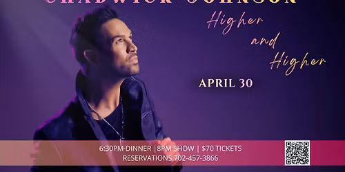 Chadwick Johnson - Live at The Italian American Club Showroom - April 30th