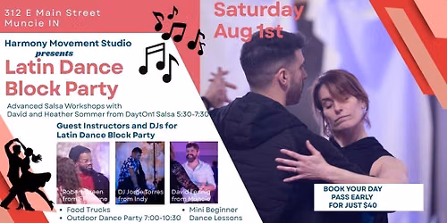 Latin Dance Block Party and Workshops