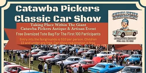 Catawba Pickers Classic Car Show