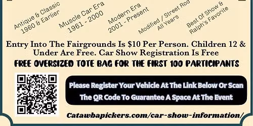 Catawba Pickers Classic Car Show