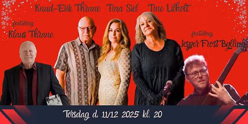 Julekoncert Den Unikke Trio feat Klaus Thrane og Jesper Bylling