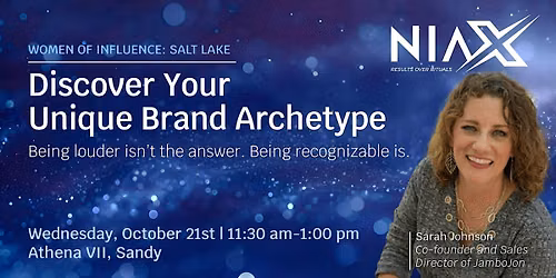 NIAX - Women of Influence Member Meeting - Salt Lake (guests are welcome)
