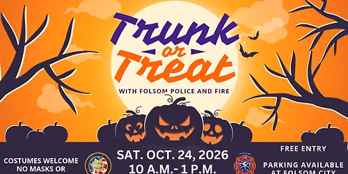 Folsom Public Safety Trunk or Treat