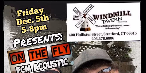 On The Fly-FCM acoustic live at The Windmill
