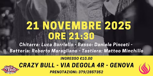 Stephanie Riondino Live_Crazy Bull Genova