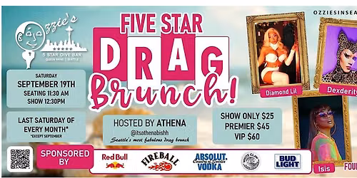 Ozzies Drag Brunch Hosted By Athena