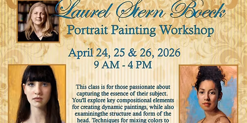 Laurel Stern Boeck Portrait Painting Workshop