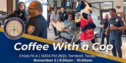 Coffee With A Cop - Chick-fil-A