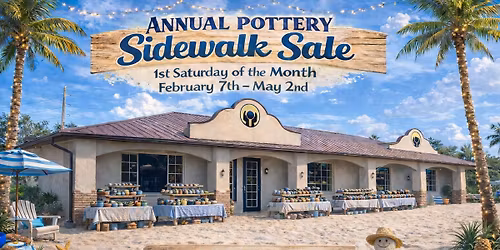 Annual Pottery Sidewalk Sale