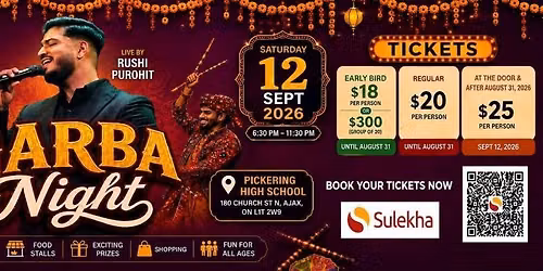 Garba Mahotsav 2026 with Rushi Purohit