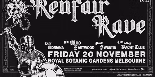 Renfair Rave - Live at the Gardens (*All Ages)