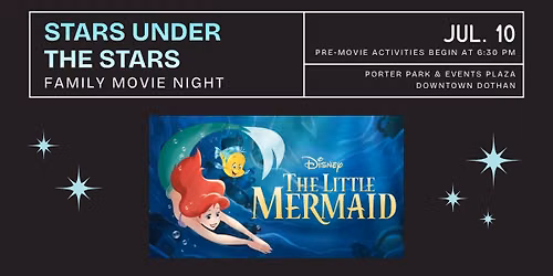 Stars Under the Stars: Summer Edition "The Little Mermaid"