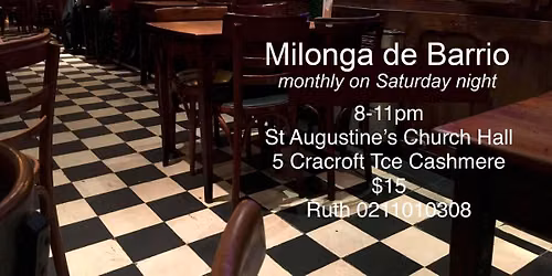 Milonga de Barrio
