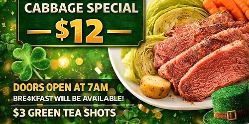 St. Patrick\u2019s Day Celebration at Wave Bar & Lounge
