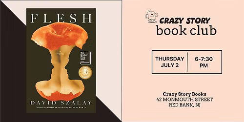 Crazy Story Book Club: FLESH by David Szalay
