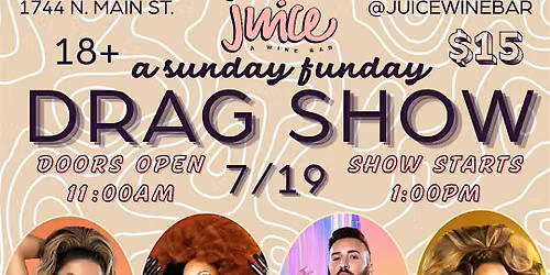 Sunday Funday Drag Show!