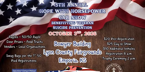 5th Annual Hope with Horsepower Car Show