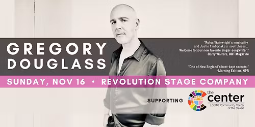 Gregory Douglass LIVE at Revolution Stage Company