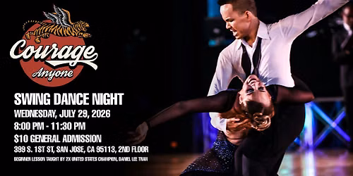 Courage Anyone presents: Swing Dance Night & Cocktails