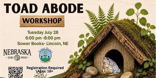 Toad Abode Workshop