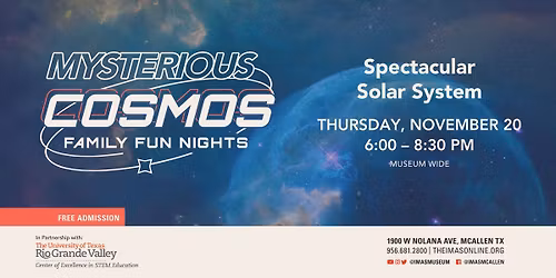 IMAS Mysterious Cosmos: Spectacular Solar System