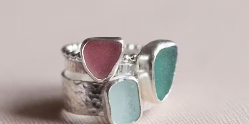 Sea Glass Silver Jewellery workshop