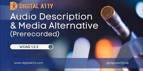 As You Like It - Audio Described Performance