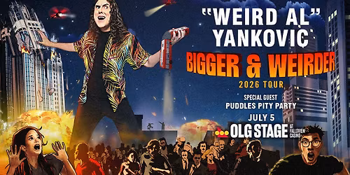 "Weird Al" Yankovic: Bigger & Weirder 2026 Tour