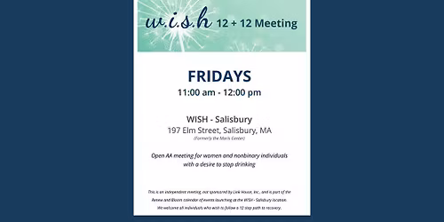 W.I.S.H. 12+2 Meeting