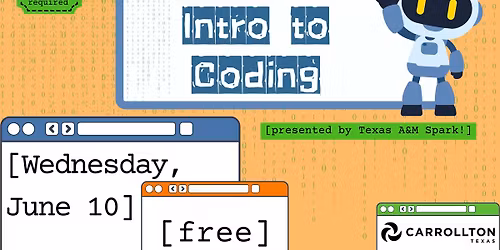 Intro to Coding (Josey Ranch Lake)
