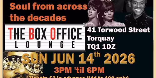 The TQ Vinyl DJ Collective @ The Box Office Lounge