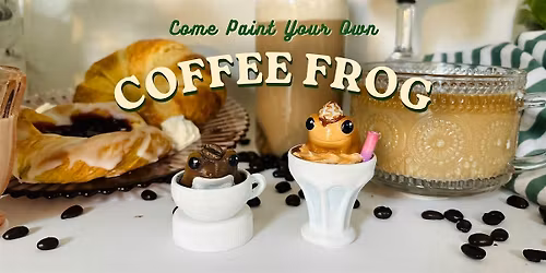 Paint Your Own Coffee Frog