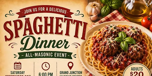 Spaghetti Dinner Fundaiser