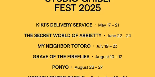 The Boy and the Heron - Studio Ghibli Fest 2025