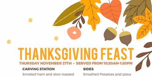 Thanksgiving Feast at Twelve01 Kitchen + Tap