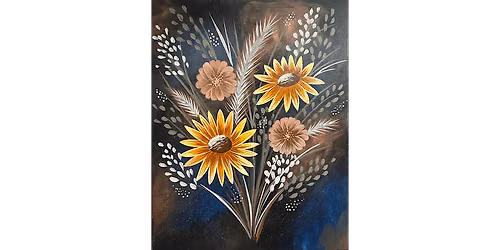 Autumnal Arrangment - Paint and Sip in San Francisco | Classpop!\u2122