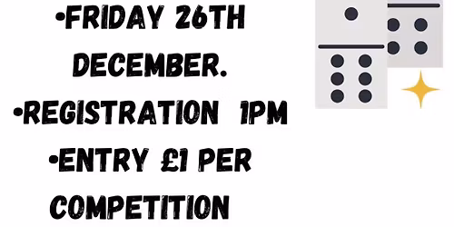 Boxing Day pool darts and doms 