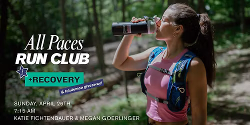 All Paces Run Club: Free Community Run with Katie Fichtenbauer 