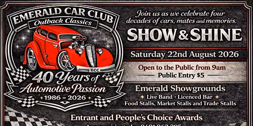 Outback Classics - Show & Shine 2026