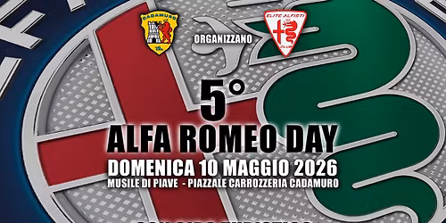 5\u00b0 Alfa Romeo Day by Cadamuro & Elite Alfisti Club 