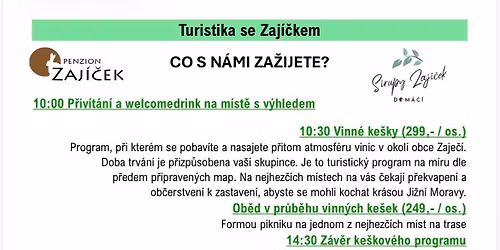 ZAJE\u010c\u00cd - TURISTIKA SE ZAJ\u00cd\u010cKEM