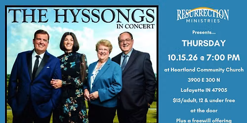 THE HYSSONGS in concert