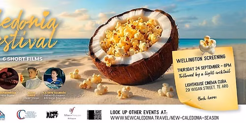 New Caledonia Film Festival 2026 - Wellington