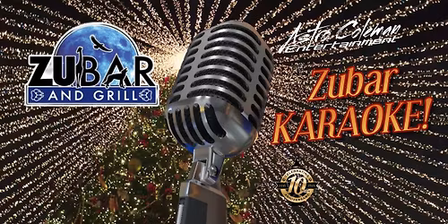 Karaoke Monday at Zubar in Brookfield!