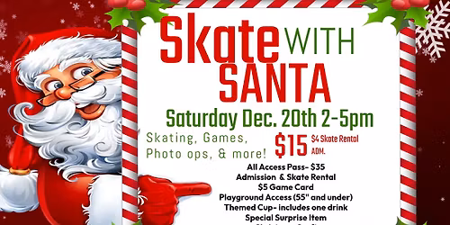 SKATE WITH SANTA