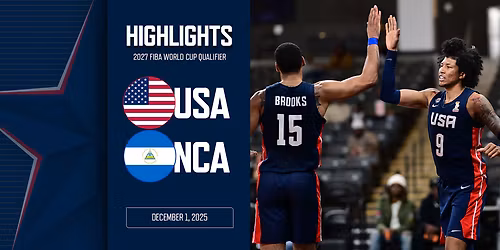 Basketball World Cup Qualifier: USA vs Dominican Republic