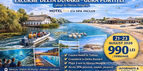 DELTA DUNARII-CROAZIERA IN DELTA -GURA PORTITEI
