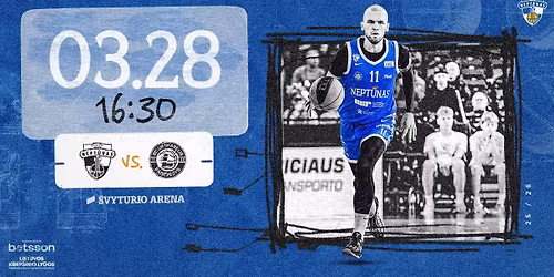 LKL: Klaip\u0117dos \u201eNept\u016bnas\u201d - Panev\u0117\u017eio \u201eLietkabelis\u201c